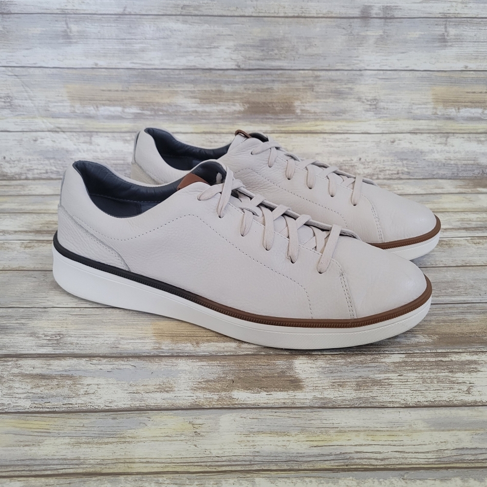 Johnston & Murphy XC4 Foust Lace-To-Toe Shoes Size 12 Waterproof Leather White